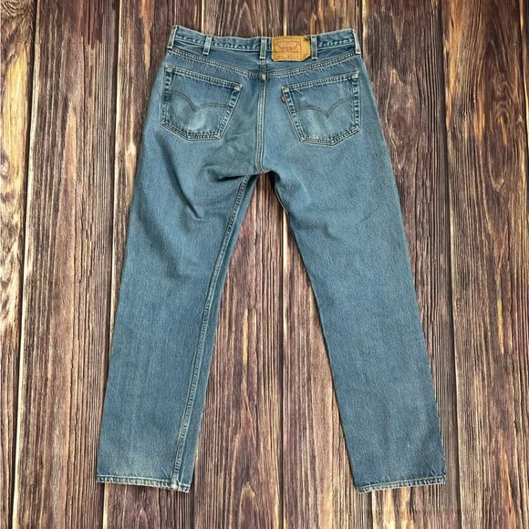 90’s Vintage Levi’s 501‎ xx Straight Leg Button Fly Denim Jeans